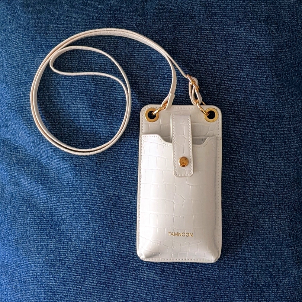 Tamnoon Crossbody Phone- Bag Shoulder White